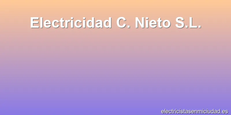 Electricidad C. Nieto S.L.