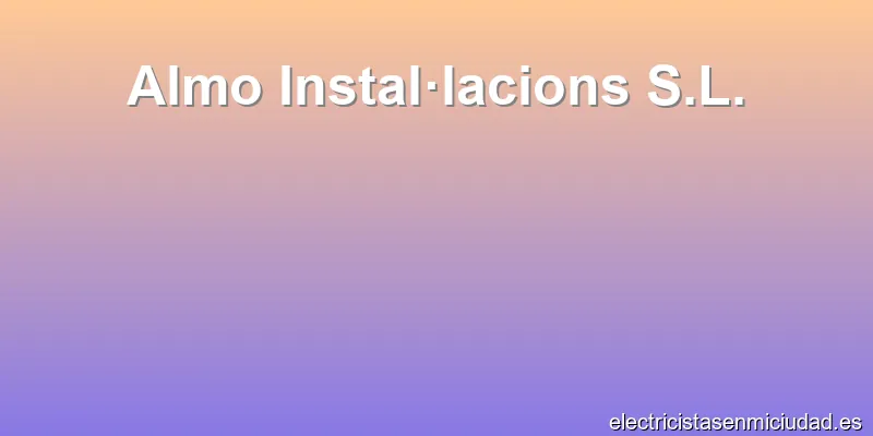 Almo Instal·lacions S.L.