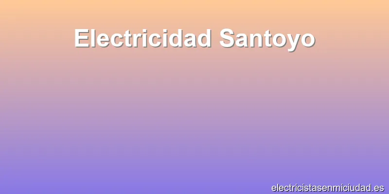 Electricidad Santoyo