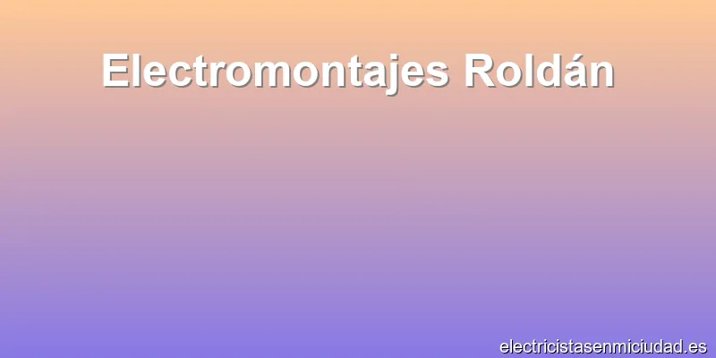 Electromontajes Roldán