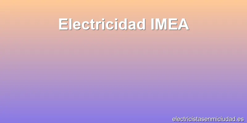 Electricidad IMEA