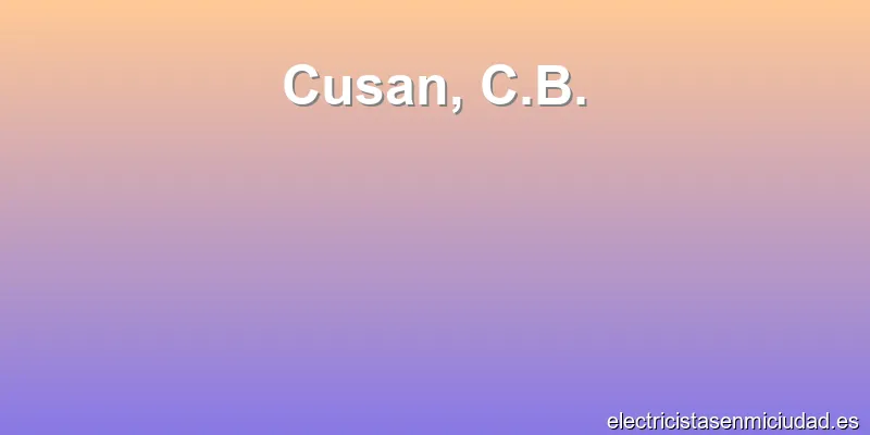 Cusan, C.B.