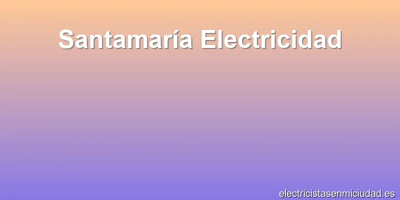 Santamaría Electricidad