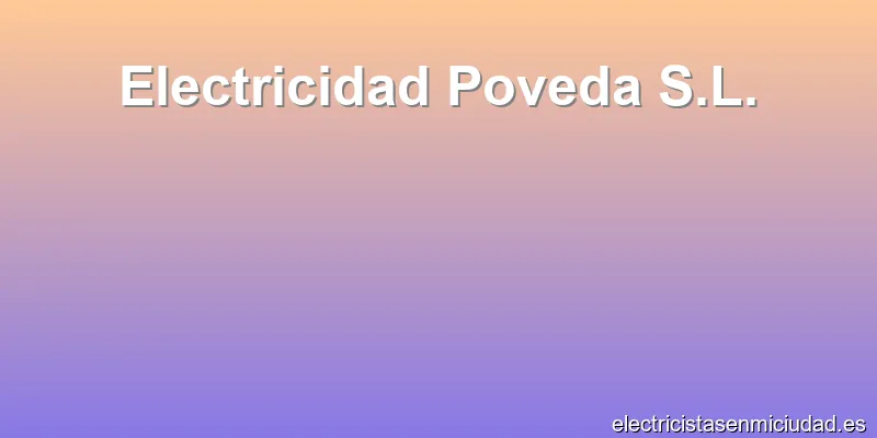 Electricidad Poveda S.L.
