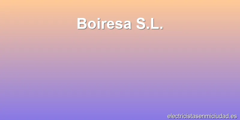 Boiresa S.L.