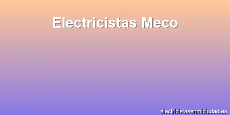 Electricistas Meco