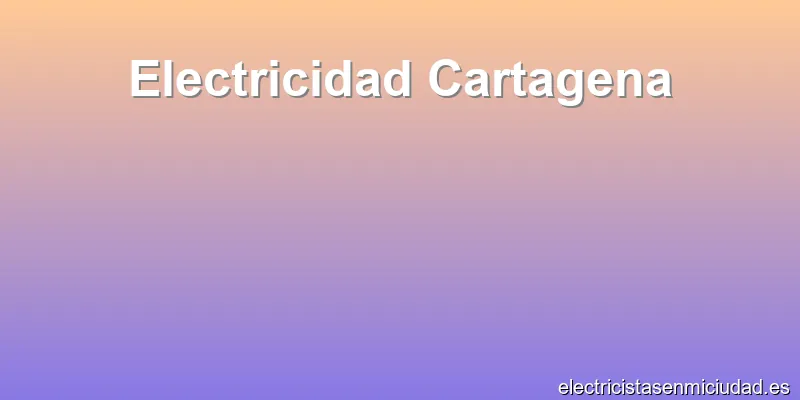 Electricidad Cartagena