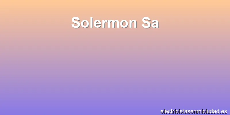 Solermon Sa