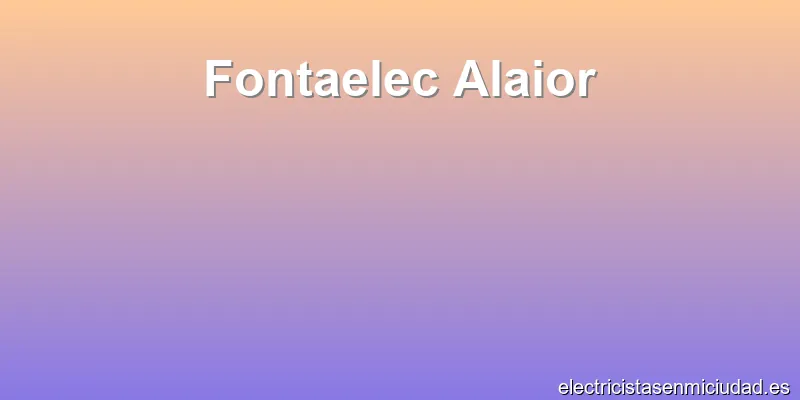 Fontaelec Alaior