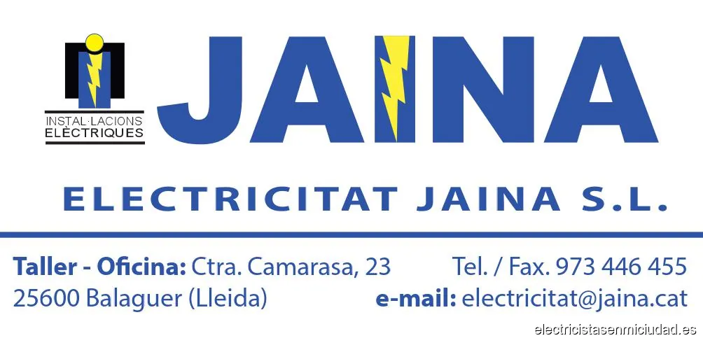 Electricitat Jaina SLU