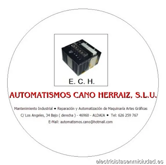 AUTOMATISMOS CANO HERRAIZ, S.L.U.