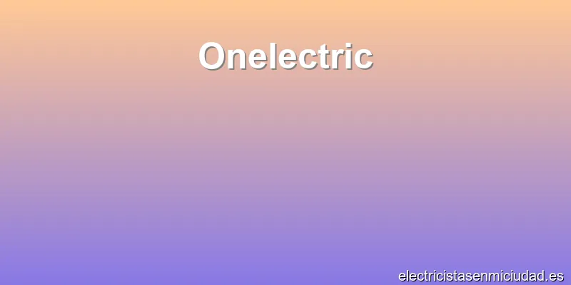 Onelectric
