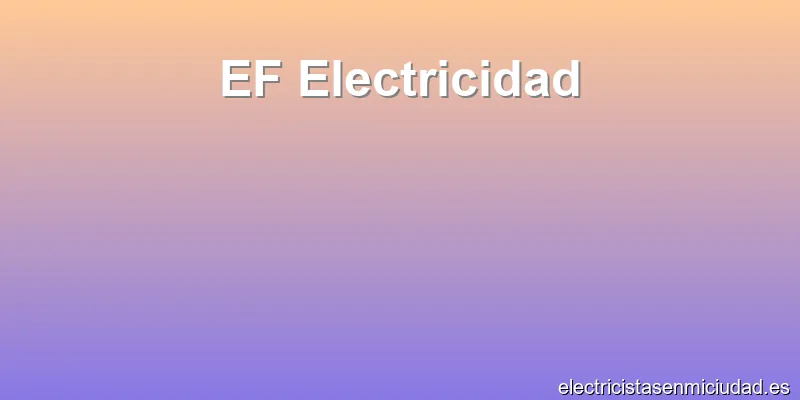 EF Electricidad