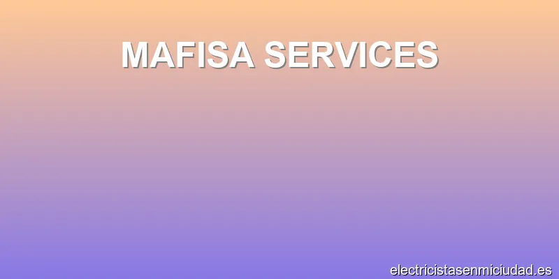 MAFISA SERVICES