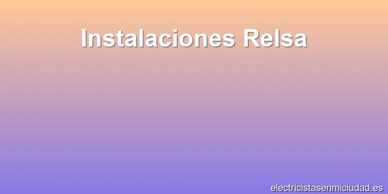 Instalaciones Relsa