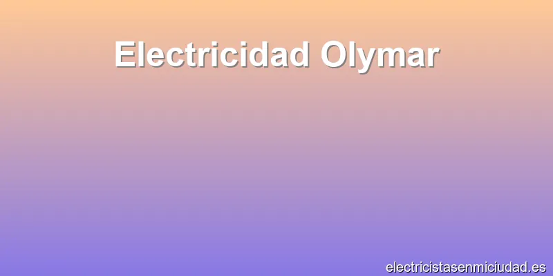 Electricidad Olymar