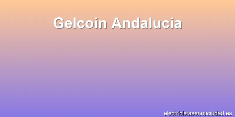 Gelcoin Andalucia