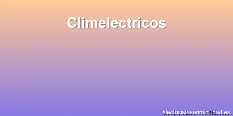 Climelectricos