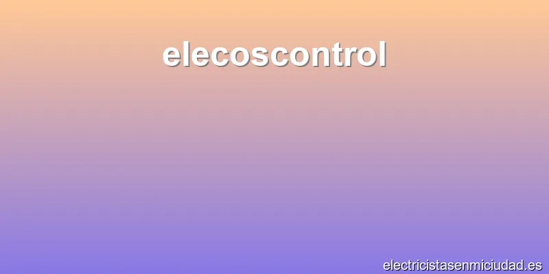 elecoscontrol