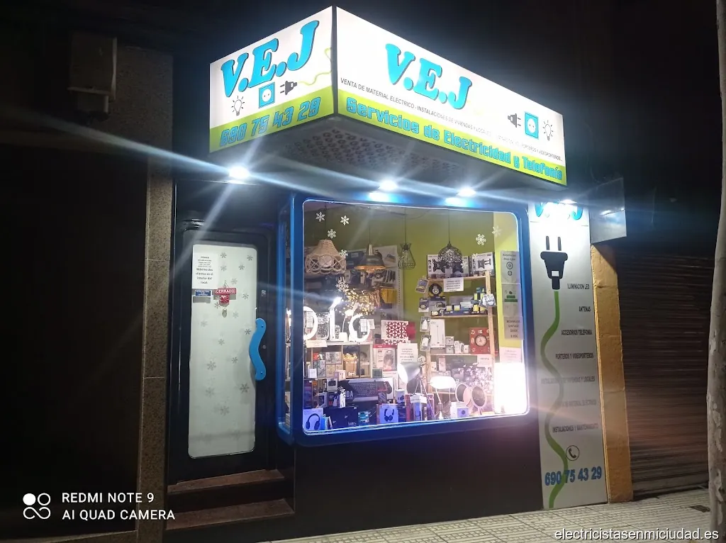 V.E.J. SERVICIO DE ELECTRICIDAD Y TELEFONIA