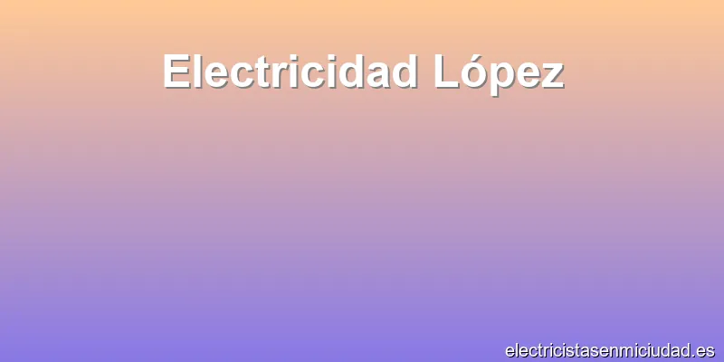 Electricidad López