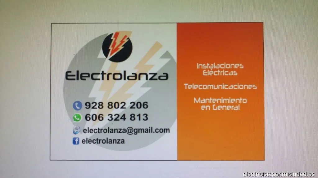 Electrolanza Instalaciones Eléctricas y telecomunicaciones