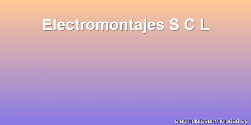 Electromontajes S C L
