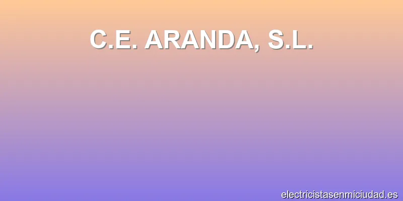 C.E. ARANDA, S.L.