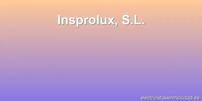 Insprolux, S.L.