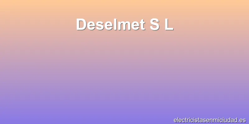 Deselmet S L