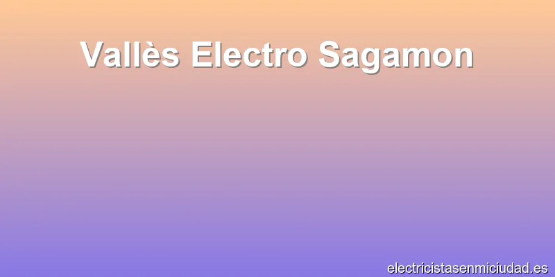Vallès Electro Sagamon