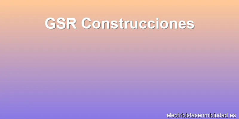 GSR Construcciones