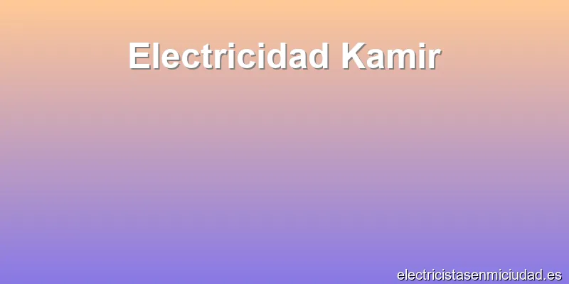 Electricidad Kamir