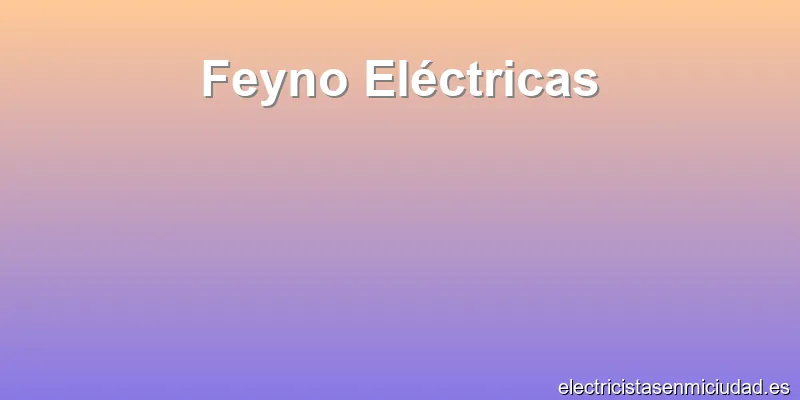 Feyno Eléctricas