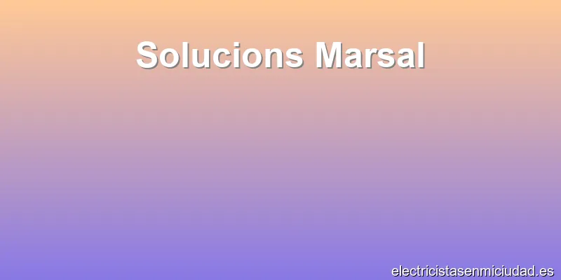 Solucions Marsal