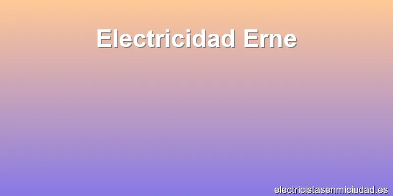 Electricidad Erne