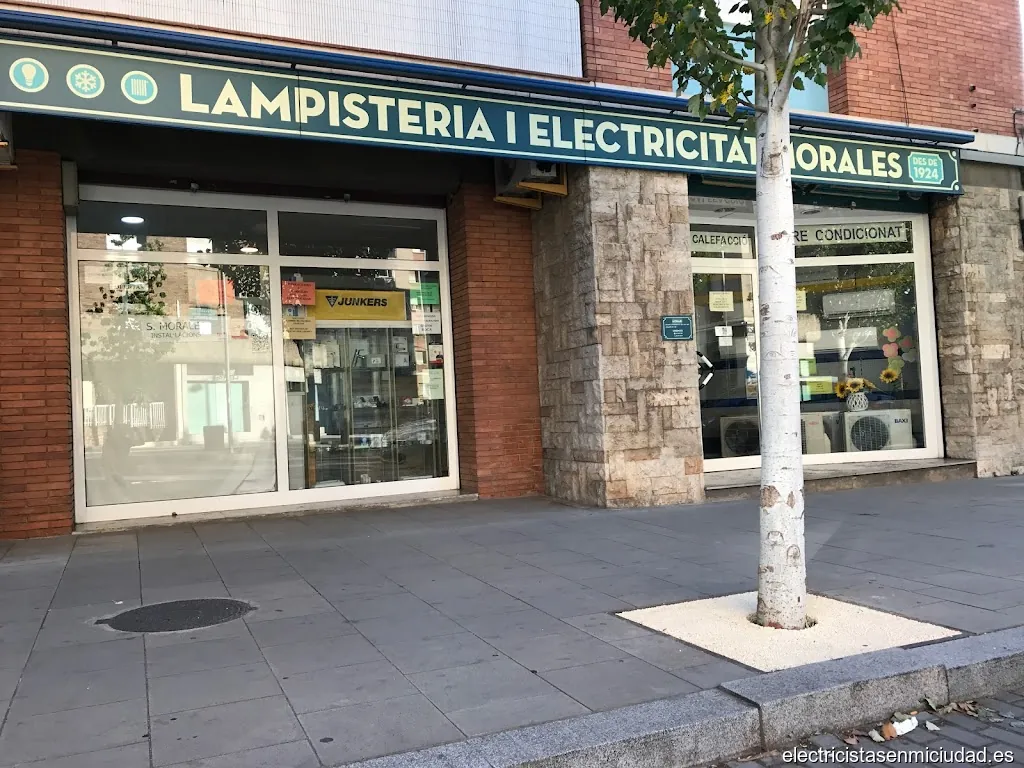 LAMPISTERÍA I ELECTRICITAT MORALES desde 1924