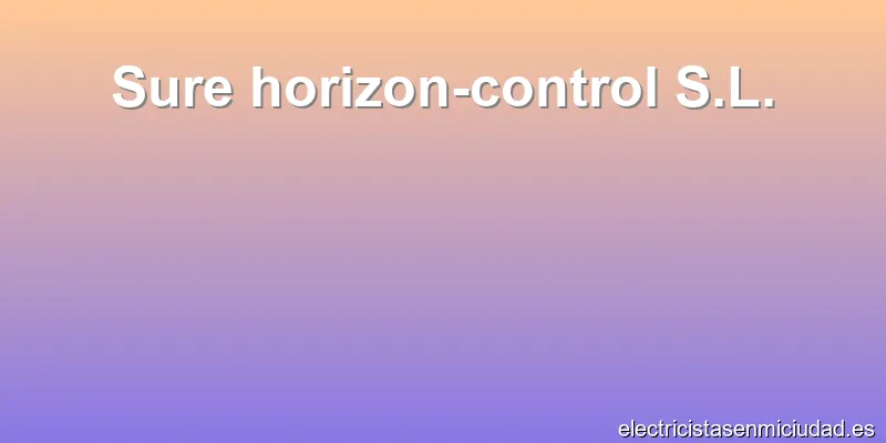 Sure horizon-control S.L.