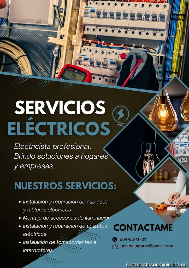 Juan Balladarez - Servicios eléctricos