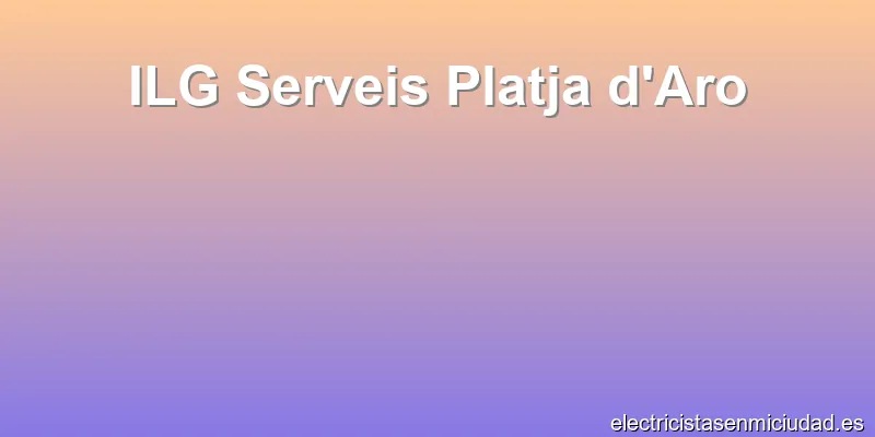 ILG Serveis Platja d'Aro