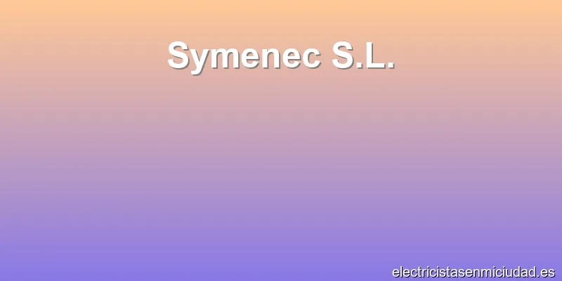 Symenec S.L.