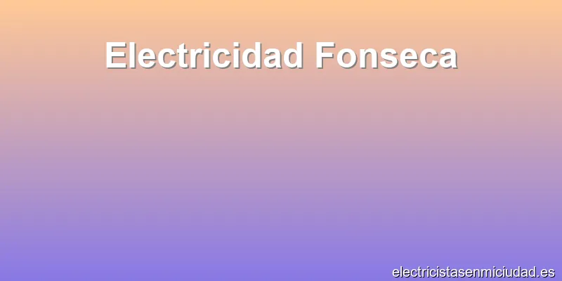 Electricidad Fonseca