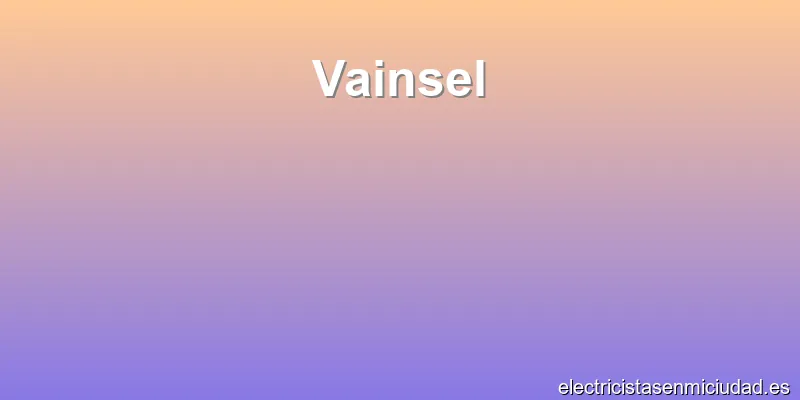 Vainsel