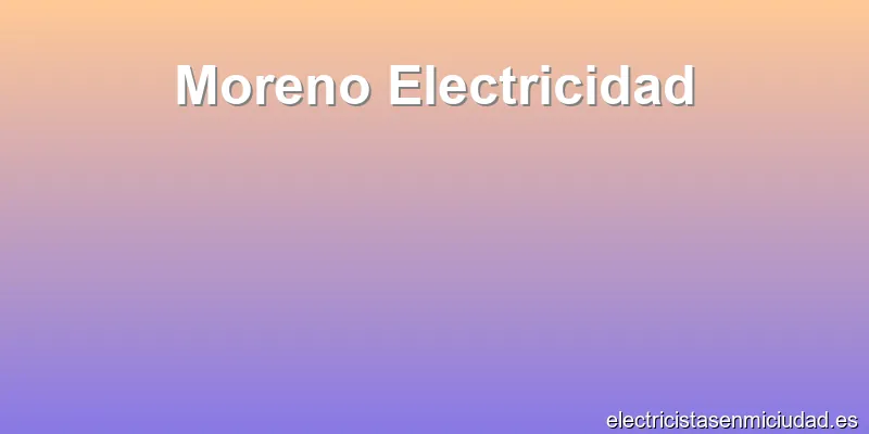 Moreno Electricidad