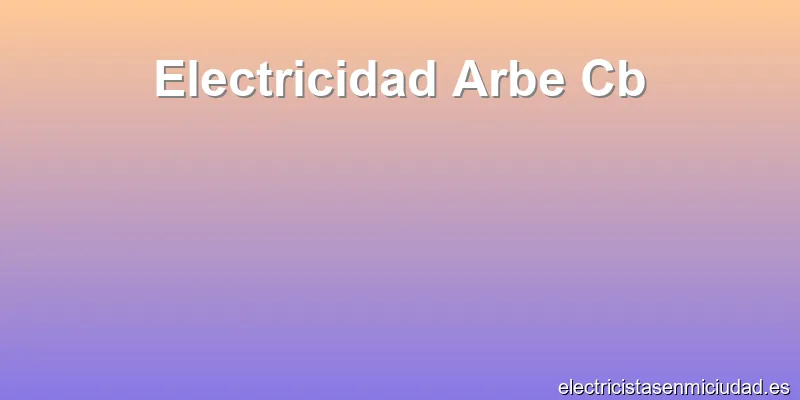 Electricidad Arbe Cb