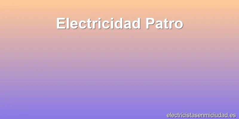 Electricidad Patro
