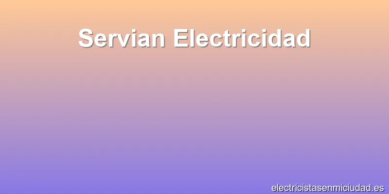 Servian Electricidad
