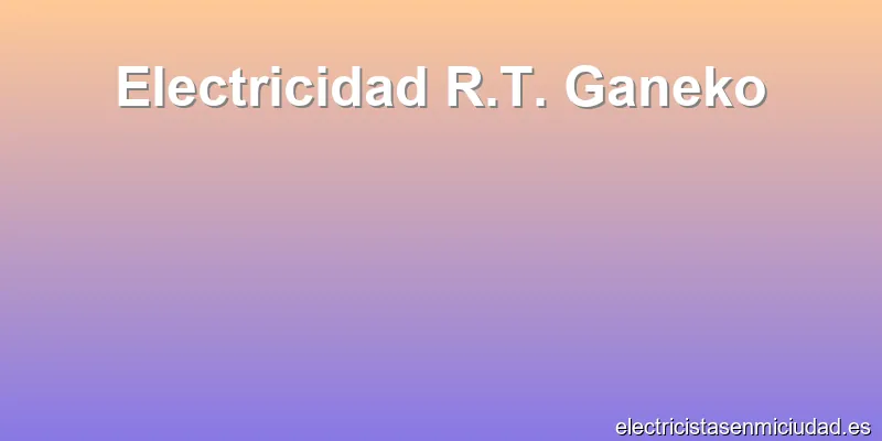Electricidad R.T. Ganeko