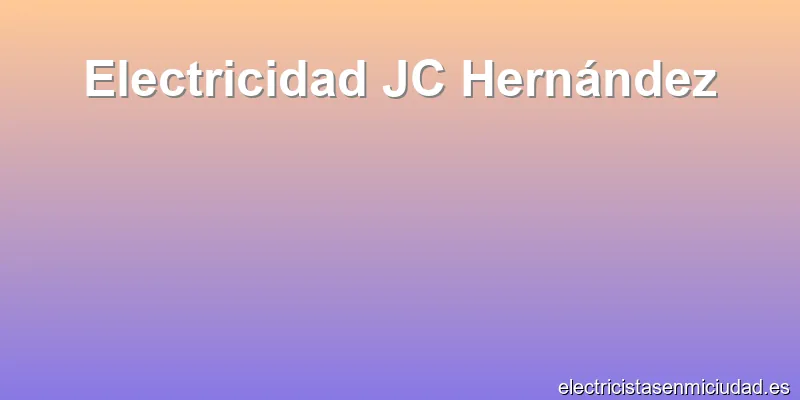 Electricidad JC Hernández